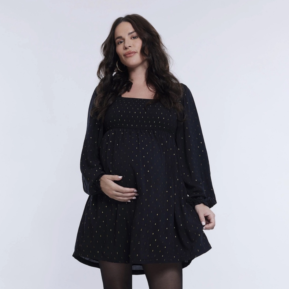 Motherhood Maternity Mini Dress